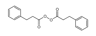 β-phenylpropionyl peroxide Structure