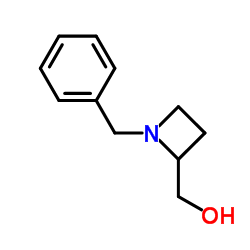(1-Benzyl-2-azetidinyl)methanol Structure