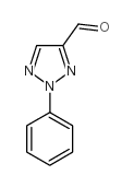 2-苯基-1,2,3-三唑-4-甲醛结构式