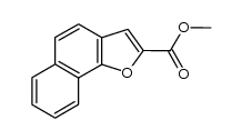 methyl naphtho[1,2-b]furan-2-carboxylate结构式