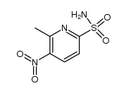 6-methyl-5-nitro-2-pyridinesulfonamide Structure