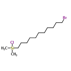 (11-Bromoundecyl)(chloro)dimethylsilane structure