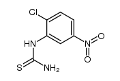 2-chloro-5-nitrophenylthiourea结构式