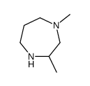 1H-1,4-Diazepine,hexahydro-1,3-dimethyl-(9CI) structure