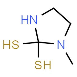 2,2-Imidazolidinedithiol,1-methyl-(9CI) structure