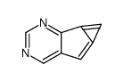 Cyclopropa[4,5]cyclopenta[1,2-d]pyrimidine (9CI) Structure