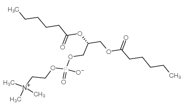 1,2-二己酰-Sn-甘油-3-磷酰胆碱图片
