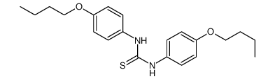 1,3-bis(4-butoxyphenyl)thiourea结构式