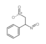 Benzene,(2-nitro-1-nitrosoethyl)- Structure