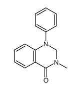 2,3-Dihydro-3-methyl-1-phenylquinazolin-4(1H)-one structure
