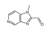 1-methyl-1H-imidazo[4,5-c]pyridine-2-carbaldehyde结构式