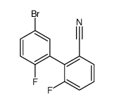 2-(5-bromo-2-fluorophenyl)-3-fluorobenzonitrile structure