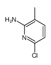 6-chloro-3-methylpyridin-2-amine结构式