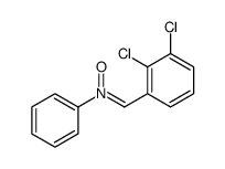 1-(2,3-dichlorophenyl)-N-phenylmethanimine oxide Structure