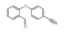 4-(2-FORMYLPHENOXY)BENZONITRILE Structure