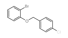 1-BROMO-2-((4-CHLOROBENZYL)OXY)BENZENE Structure