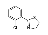 2-(2-chlorophenyl)-4,5-dihydro-1,3-thiazole结构式