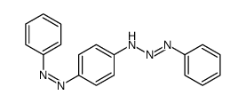 N-[(4-phenyldiazenylphenyl)diazenyl]aniline Structure