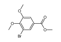 Methyl 3-bromo-4,5-dimethoxybenzoate Structure