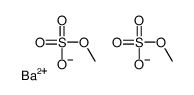 barium(2+),methyl sulfate结构式