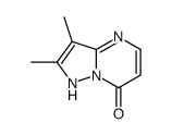 2,3-dimethyl-1H-pyrazolo[1,5-a]pyrimidin-7-one Structure