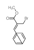 2-Propenoic acid,2-(bromomethyl)-3-phenyl-, methyl ester结构式