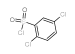 2,5-DICHLOROBENZENESULFONYL CHLORIDE structure