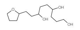 1,4,7-Nonanetriol,9-(tetrahydro-2-furanyl)-结构式