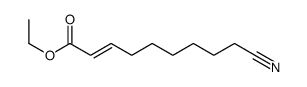 ethyl 9-cyanonon-2-enoate结构式