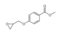 4-(2-Oxiranylmethoxy)benzoic Acid Methyl Ester structure
