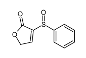 4-(benzenesulfinyl)-2H-furan-5-one Structure