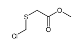 methyl 2-(chloromethylsulfanyl)acetate Structure