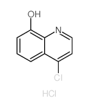 4-Chloroquinolin-8-ol hydrochloride结构式