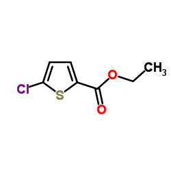 Ethyl5-chlorothiophene-2-carboxylate structure