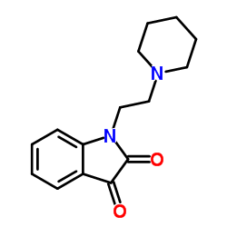 1-(2-Piperidin-1-yl-ethyl)-1H-indole-2,3-dione Structure