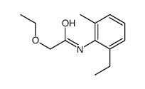 Acetamide, 2-ethoxy-N-(2-ethyl-6-methylphenyl)- (9CI) structure