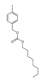 (4-iodophenyl)methyl octyl carbonate结构式