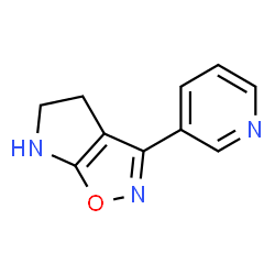 4H-Pyrrolo[3,2-d]isoxazole,5,6-dihydro-3-(3-pyridinyl)-(9CI) Structure