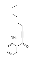 1-(2-aminophenyl)non-2-yn-1-one结构式