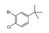2-bromo-4-tert-butyl-1-chlorobenzene结构式