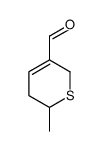 2-methyl-3,6-dihydro-2H-thiopyran-5-carbaldehyde Structure