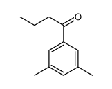 1-(3,5-dimethylphenyl)butan-1-one Structure