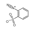 2-sulfo-benzenediazonium-betaine Structure
