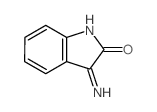 2H-Indol-2-one,1,3-dihydro-3-imino- Structure