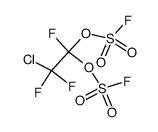 1,1-bis(fluorosulfonyloxy)-2-chlorotrifluoroethane Structure