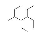 3,4-diethyl-5-methylheptane Structure