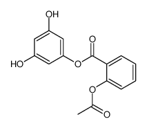 (3,5-dihydroxyphenyl) 2-acetyloxybenzoate结构式