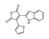 3-(1H-indol-2-yl)-4-thiophen-2-ylfuran-2,5-dione Structure