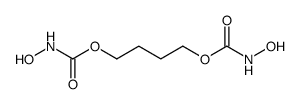 N-Hydroxy-carbamidsaeure-(4-N-hydroxycarbamoyloxy-butylester) Structure