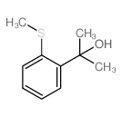 2-(2-methylsulfanylphenyl)propan-2-ol structure